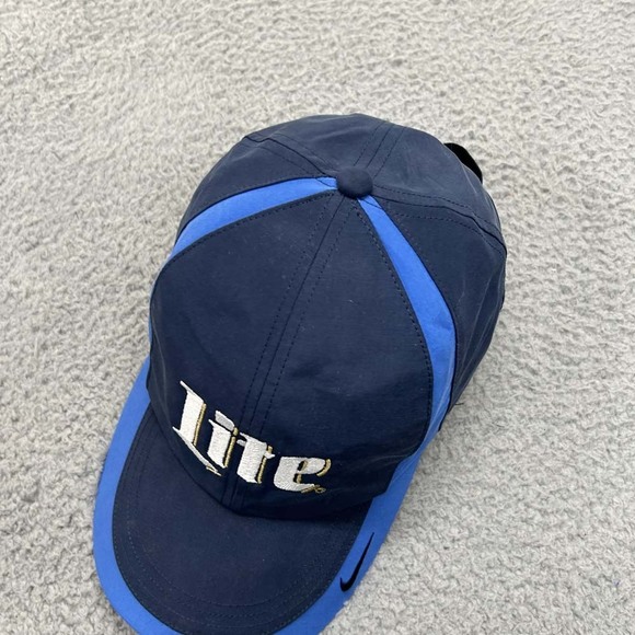 Nike Golf Hat Cap Mens One Size Strapback Lightweight Lite Beer Emrboidered - Picture 3 of 9